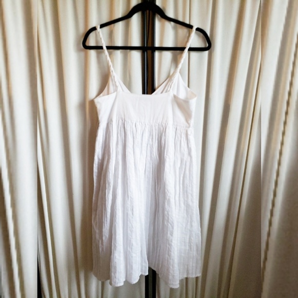 Anthropologie white bohemian dress, size 8, nwt - Picture 5 of 5